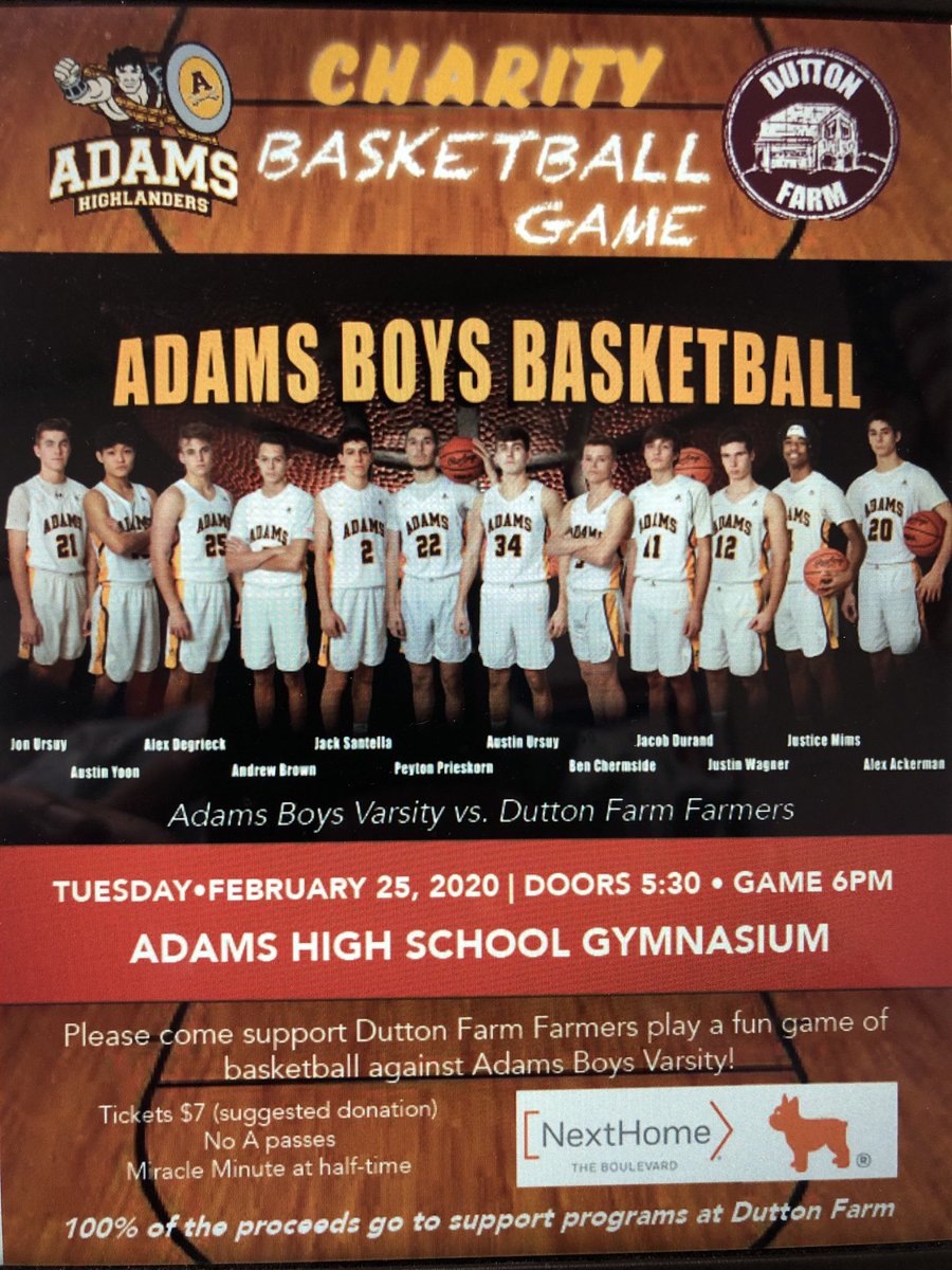 Stucochat's tweet photo. Come support Dutton Farms and the AHS Boys Basketball fundraiser Tuesday 2/25 https://t.co/AekYQkY9T0