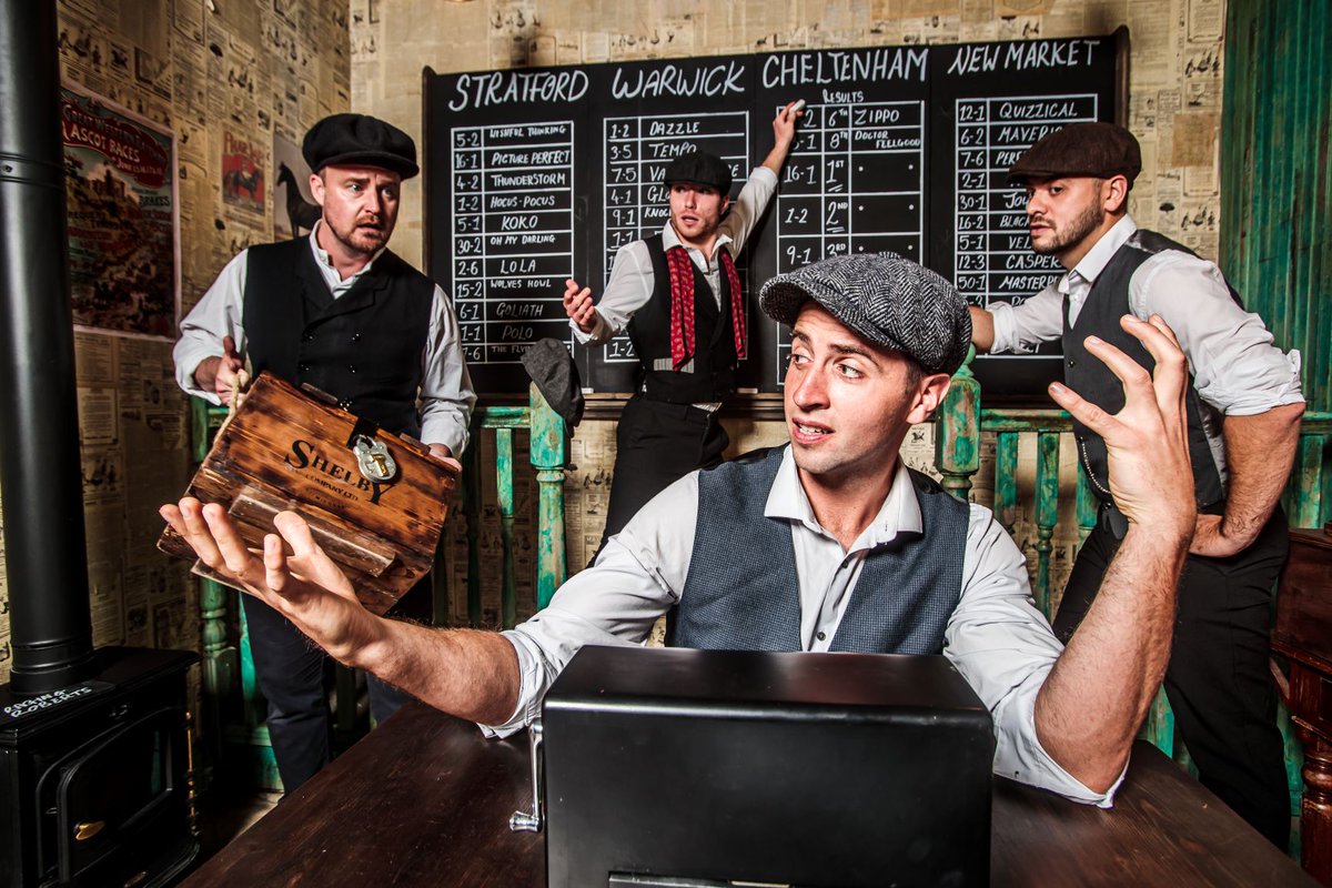 Tag a #Brummie and let them know we have #PeakyBlinders games in Birmimgham🙌

Check them out here:
escapelive.co.uk/locations/birm…

#Escaperoom #Escapegame #PeakyBlinders #Fun #Escape #Play #Brum #Birmingham