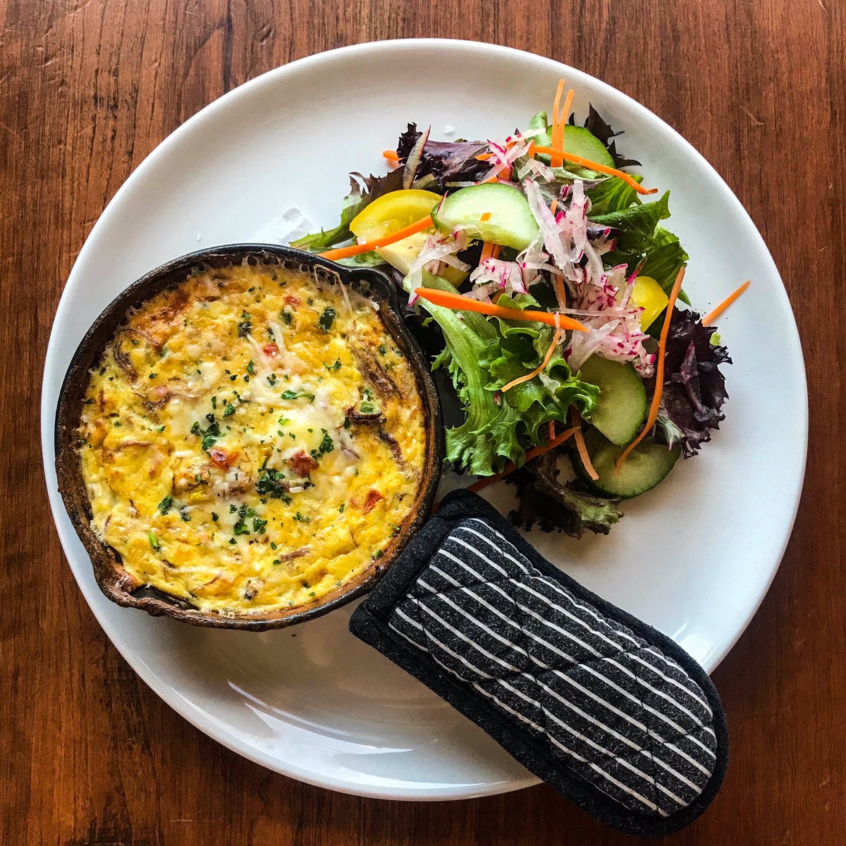 Lunch Specials week of Feb. 24, 2020! Croque Madame. Ham and gruyere cheese sandwich on a Stone Hearth Bakery light rye. $14. Frittata. Brisket w/peppers, corn, eggs, parmesan with a side garden salad $14. Lunch 11:30 am - 2:30 pm, Mon to Frid. 11:30 am- 3:00 pm Sat &amp; Sun. #lunch