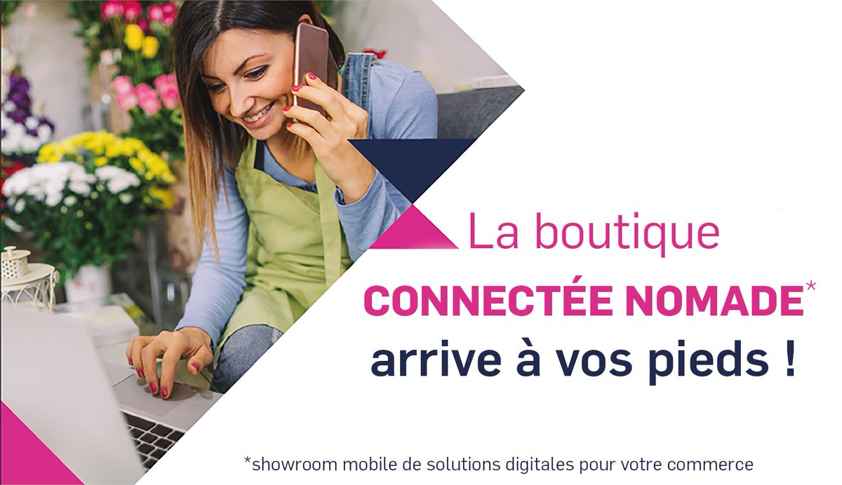 CCI_92's tweet image. Boutique connectée nomade | 28/02 10h-18h à @VilleColombes
Commerçants prenez le pouvoir sur le numérique ! Nos conseillers vous rencontre avec + de 30 #SolutionsDigitales pour votre #Commerce ! Toutes les dates de la tournée 👉 fcld.ly/wth5s56