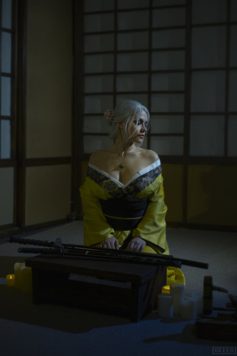 Cd Projekt Red Japan 和風シリ ウィッチャー コスプレ Irine Meier 撮影 Fokken Greed