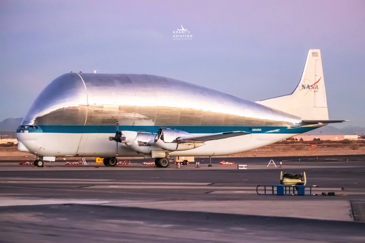 planespottingbe's tweet photo. SGUP! https://t.co/Z39lS3ZrAe Credit: Grant Gladych #N941NA #NASA #SGUP #AeroSpacelines #SGUP #B377 #cargo #freight #ElPaso #ELP #aviation #megashot #planespottingBE @NASA https://t.co/BpnaIJiXZO