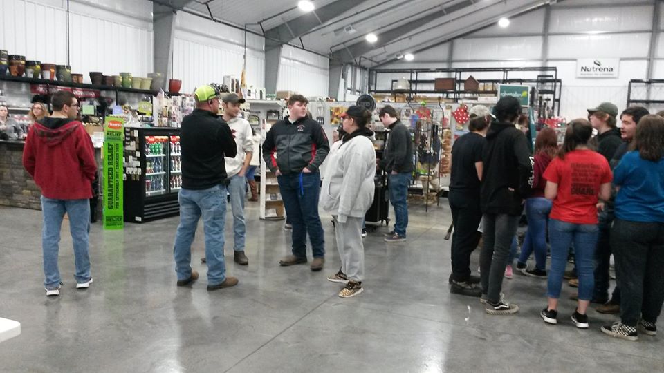 wayne_jag's tweet photo. WCHS JAG and WCHS Community Work Transition Project teamed up to take a tour of Country Farm and Home store-Monticello. We learned about services/products they offer and what they look for in prospective employees... #https://www.facebook.com/countryfarm.monticello/ https://t.co/lwID96jSXh