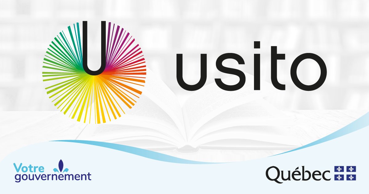 OQLF's tweet photo. Le dictionnaire en ligne «Usito» est désormais accessible gratuitement! Intuitif et interactif, cet outil incontournable pour les nouveaux arrivants et arrivantes facilite leur apprentissage du français tel qu’il est parlé et écrit au Québec. https://t.co/qe1FoYy6cd https://t.co/4fr3IpRUE9