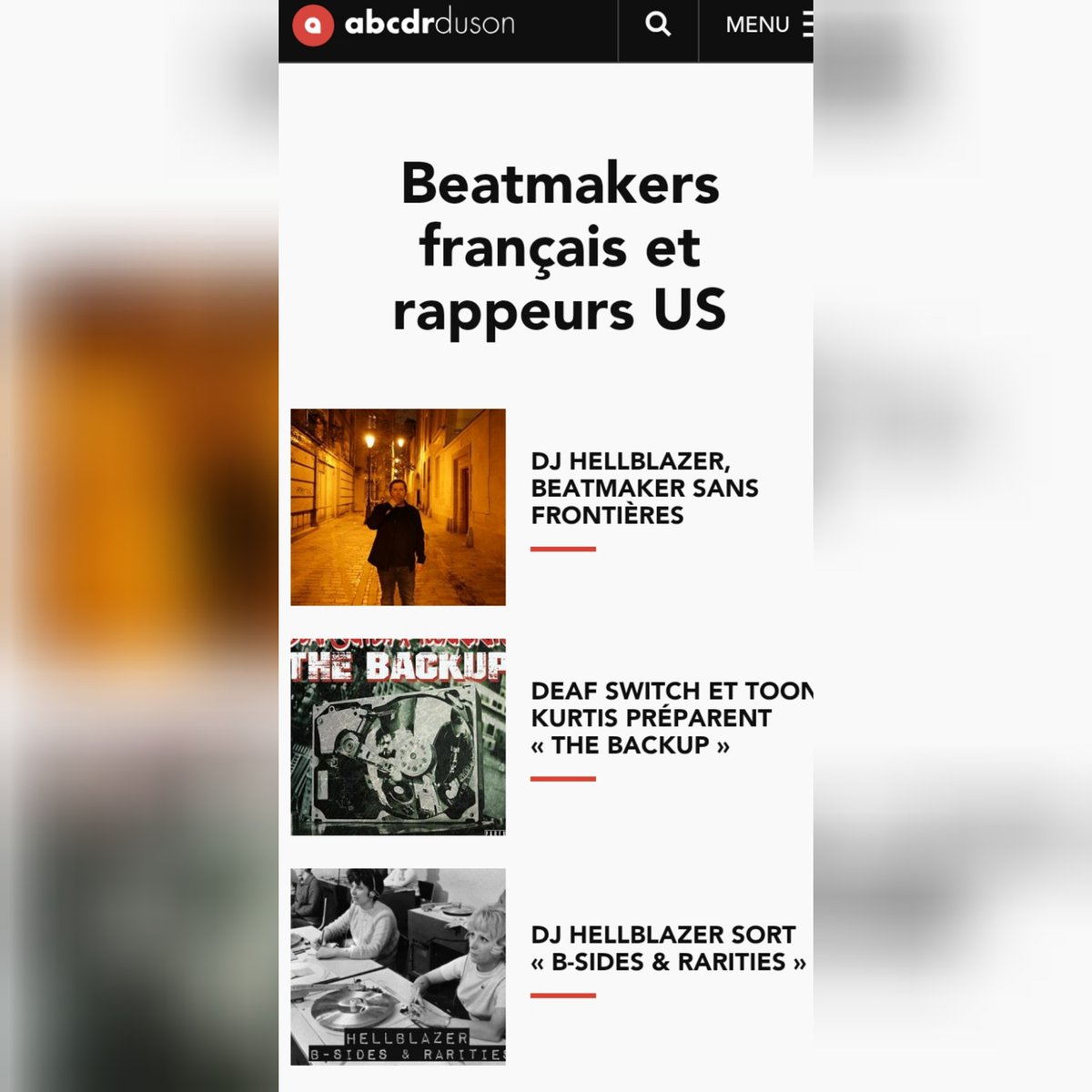 Dr_Hellblazer's tweet photo. Beatmakers français et rappeurs US sur @abcdrduson #abcdrduson #beatmakers #beatmaker #beatmaking #Producers #undergroundhiphop https://t.co/kKw9MfKcTM