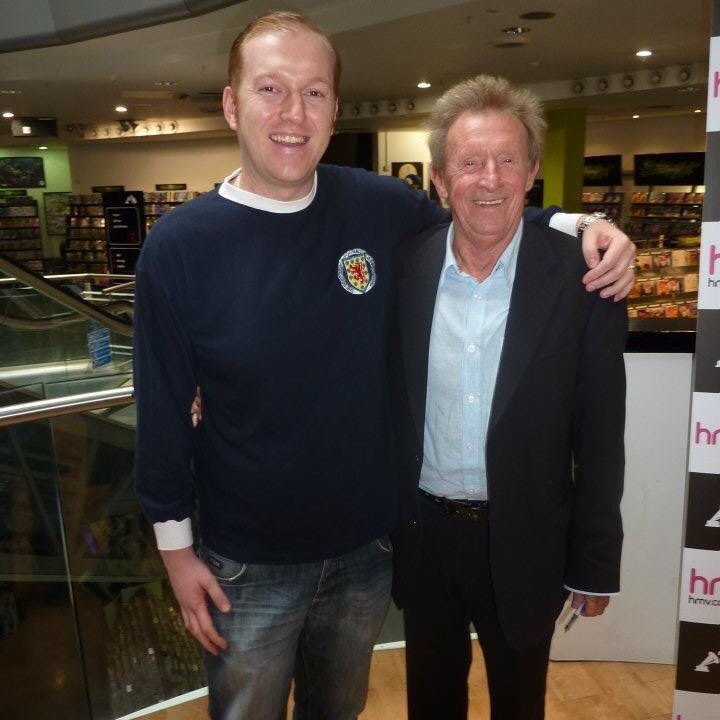 Happy 80th birthday to and legend Denis Law        met the Law Man few years back 