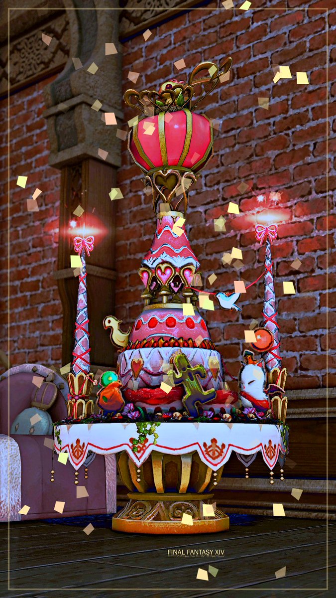 #30ffxivsnaps February, Day 24: If anyone's 'birthday' is today: Happy Birthday! 🥳

#FFXIV #FF14 #ffxivPhoenix #FFXIVHousing #NenekoColorS #ffxivsnaps #GPOSER #fatcatffxiv #gayorzea #thefactoryffxiv #aetherflowmedia #egiglamour #EorzeaPhotos