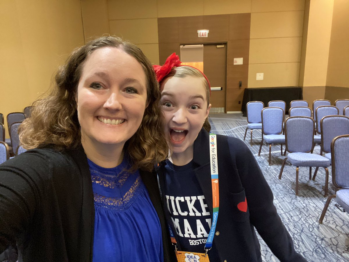 leahod's tweet photo. Starting off #IDEAcon with @thelivbits and @cyndisueboo!  What an inspiration! #d100inspires #sketchnotes #bookbosses #selfwe https://t.co/IrdutWzRj2