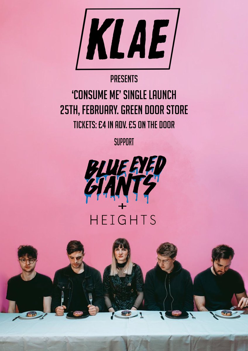 KLAE (@weareklae) on Twitter photo Tomorrow night!
<a href="/greendoorstore/">Green Door Store</a>
Doors 7.30pm
Tix £4 advance /£5 on door. See you there! Xx Tomorrow night!
<a href="/greendoorstore/">Green Door Store</a>
Doors 7.30pm
Tix £4 advance /£5 on door. See you there! Xx