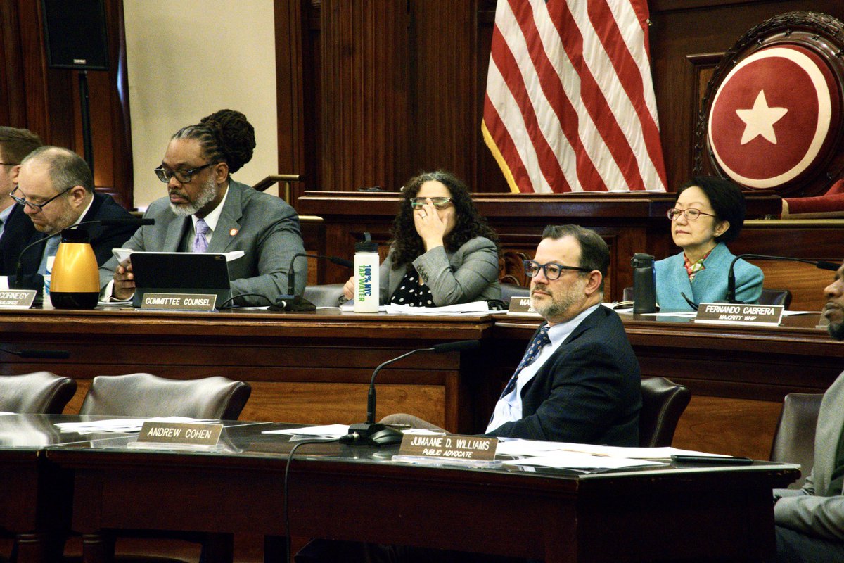 AndrewCohenNYC's tweet photo. Thrilled to see the outpouring of support for #Intro1104 and #Intro1529 at today’s hearing. I wholeheartedly support the bills proposed by @MarkLevineNYC and @Vanessalgibson to #ExpandRTC and ensure the critically important #RightToCounsel protections reach all tenants in need! https://t.co/gCgzhGgcuv