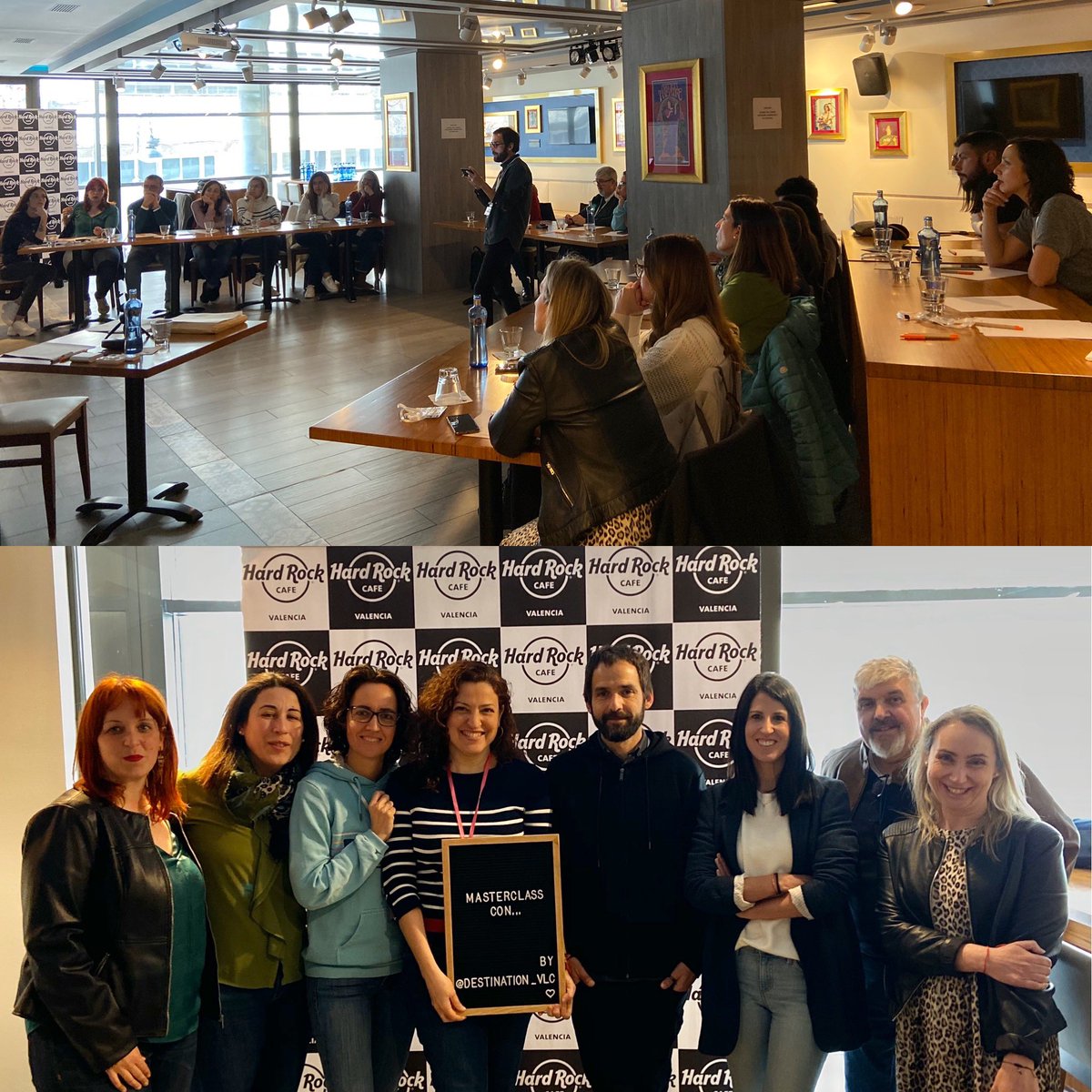 destination_vlc's tweet photo. El pasado sábado disfrutamos en @HRCafeValencia de una nueva #masterclass_con el maestro de la #fotografía @emilio_chulia Súper sesión en el que aprendimos todos muchísimo!📸Para➕info sobre próximos eventos: https://t.co/Qef9dNycYD
#eventos #formacion https://t.co/QrueV65XTj