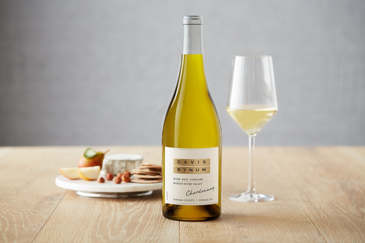 River West Chardonnay is a delicious way to welcome a new week.

#DavisBynum #SipSonoma #Chardonnay #Wine #RussianRiverValley