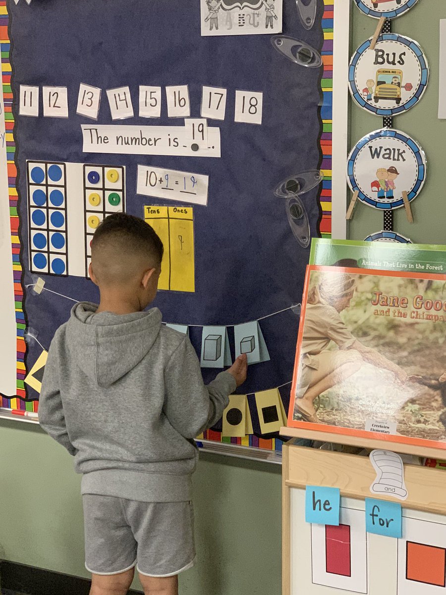 DaveSurdovel's tweet image. Saw fun &amp;amp; engaging Kindergarten lessons in Ms. Smith’s, @Courtn3yFranks &amp;amp; @KinderGarza classes with magnetic double 10 frames, #ClotheslineMath, number talks, rekenreks &amp;amp; reading at @TISDCES during district math walks today! @haley_galyean @annbutts_K2math @leslmeek #TomballMath