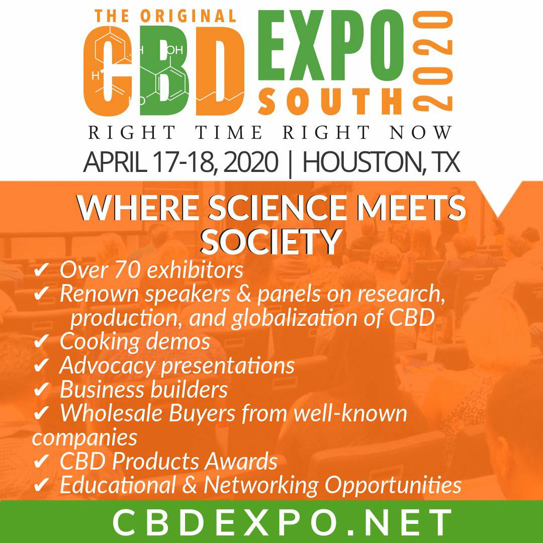 CBD_EXPO's tweet image. Join us in Houston, TX April 17-18, 2020 for our very first #CBDExpoSouth! #RightTimeRightNow 😀💚🧡

cbdexpo.net
