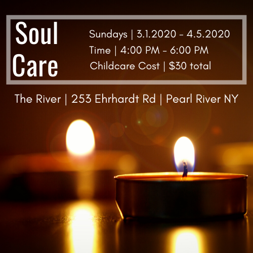 therivercma's tweet photo. We are excited to let you know we will be offering a Soul Care course! Join us on Sunday evenings starting in March. Register through the church center app, or online at https://t.co/GmMV8bcEIv.
//
#therivercma #pearlriver #bergencounty #rocklandcounty #soulcare #thedeeperlife https://t.co/bzq5aUKhe7