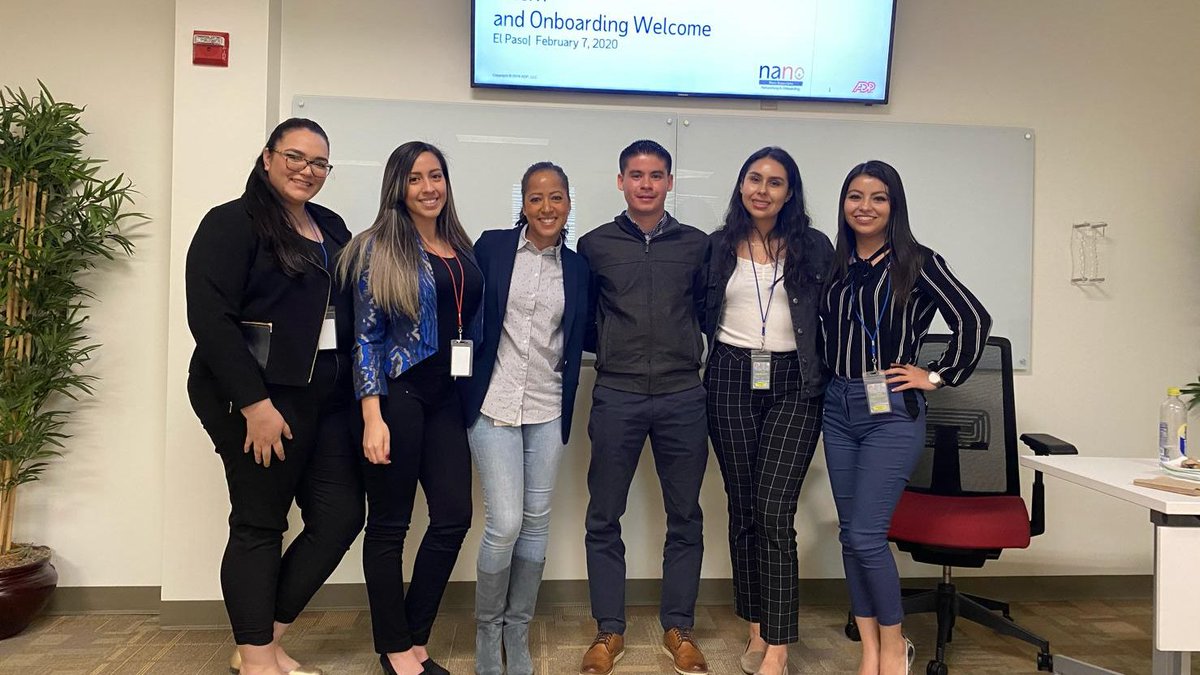 ADPCareers's tweet photo. #HelloInterns! Let’s extend a warm welcome to our 2020 Spring interns. Are you ready to have experiences that go beyond just looking good on your resume? Visit https://t.co/9ojFrebPC6 to learn more about internships at ADP! #ADPLife #WorkHappy #Intern #Internship https://t.co/oZb9p4qrCf