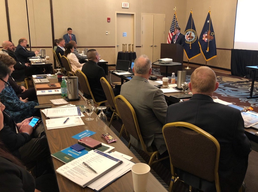 SecWilkie's tweet photo. I offer my deep appreciation to #NASDVA for the very important work they do everyday to serve our Veterans! Also, congratulations to the Pillar of Excellence winners for their outstanding efforts! https://t.co/777Ojmfhdk