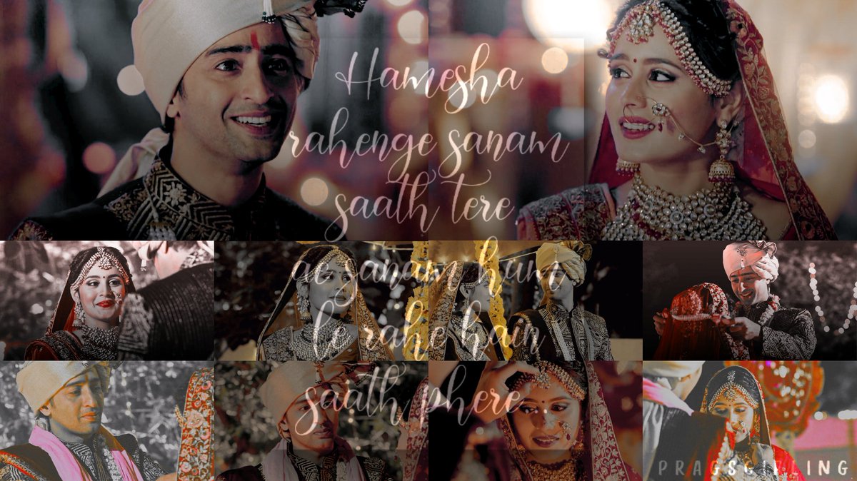 They're married.  #YehRishteyHainPyaarKe |  #YRHPK |  #MishBir |  #MishBirKiShaadi