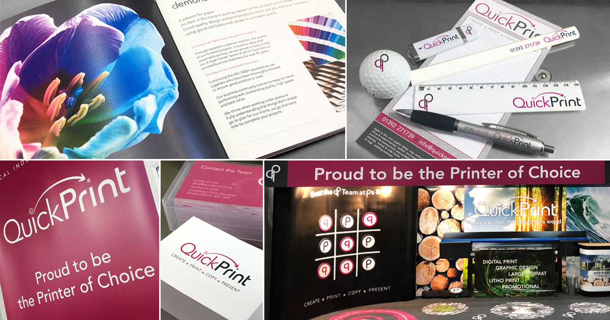 QuickPrintUK's tweet image. Have you prepared your 2020 marketing yet?
Our BANNERS, BROCHURES, PROMO ITEMS and BUSINESS CARDS are DESIGNED and PRINTED in-house. 
Saving you time, stress and money. Make a briefing appointment with the Design Team.

#Marketing #DesignStudio #DevonDesign #FriendlyHelpfulTeam