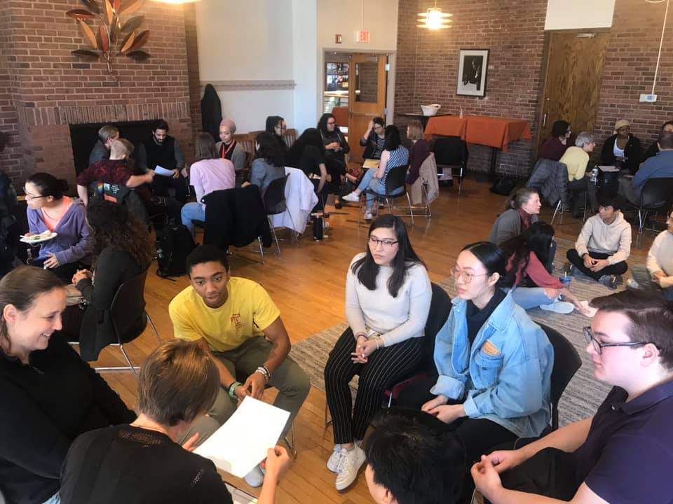 cu_odi's tweet image. An excellent turn out for #ClarkForward’s forum on the Status of Race Relations. Thank you to the faculty, staff, and students who offered such wonderful insight and recommendations! Join us tomorrow for the forum on the Status of the LGBTQ+ Community at 11:30am | Dana Commons