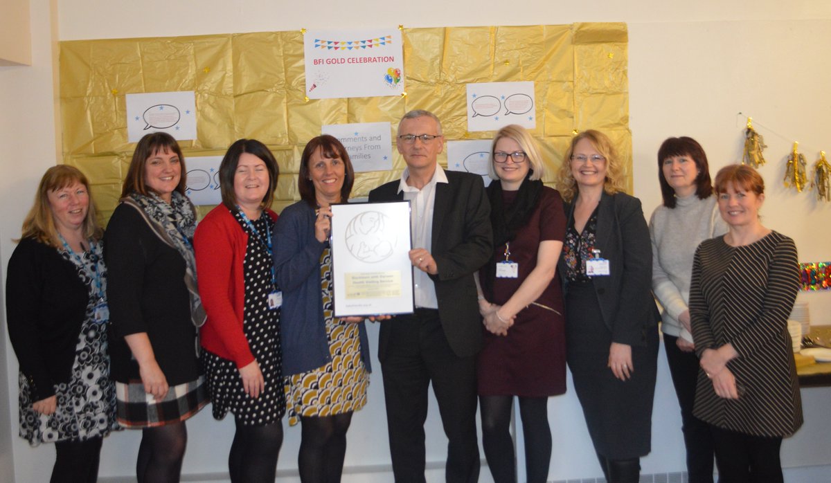 WeAreLSCFT's tweet photo. So excited to have been at the celebration for the UNICEF #BFIGoldAccreditation in Blackburn earlier today. It's been achieved through a partnership between the Trust &amp; BwDBC, a great collaboration which will help support babies &amp; families for years to come. Well done everyone.💜 https://t.co/ZQVxzlqRlX