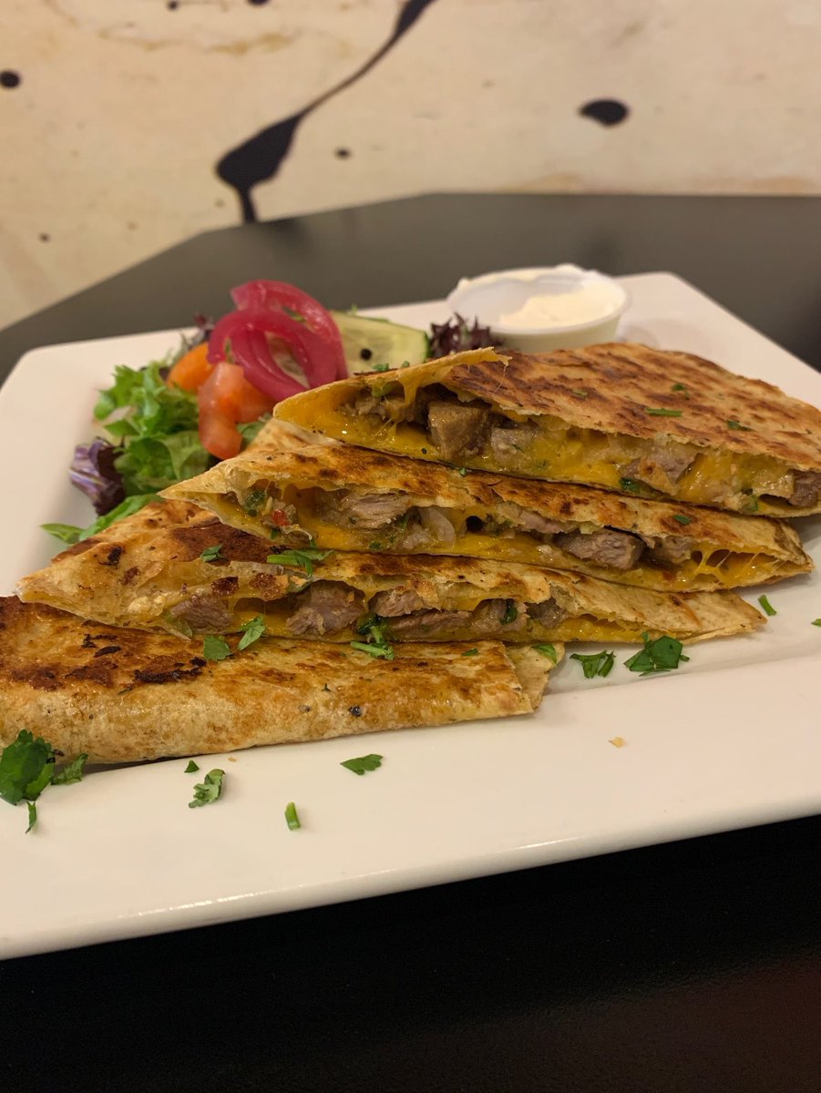 CHIMICHURRI STEAK QUESADILLA — $10