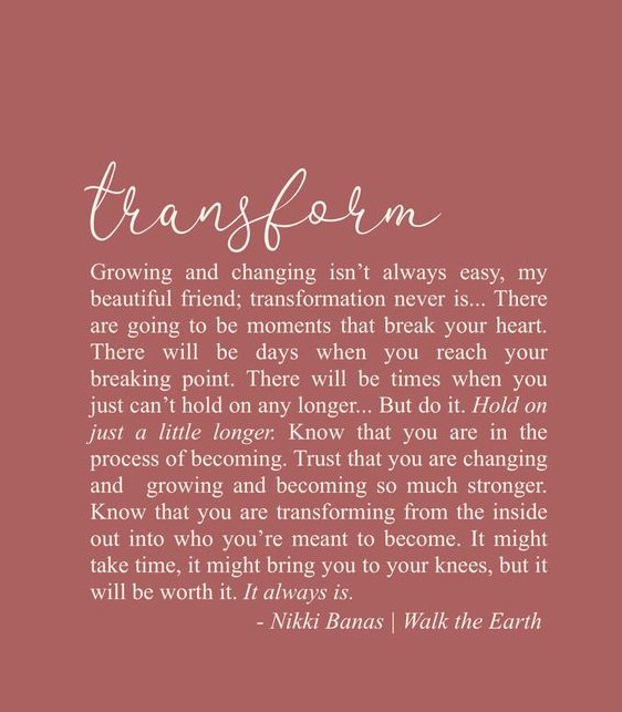 bodybi's tweet photo. Transforming means holding on through tough times and pushing through the roughness of change. Trust the process... in the end, it's always worth. #change #transform #MotivationalMonday #trust https://t.co/0PwCCRmXMy