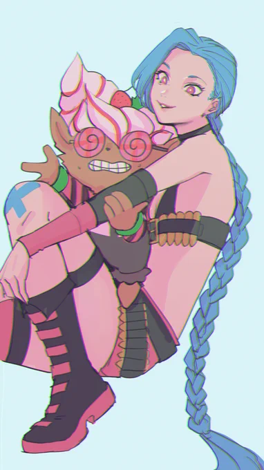 Sugar Rush Ziggsがめちゃカワイイのに今更気づいた!
#ArtofLegends 