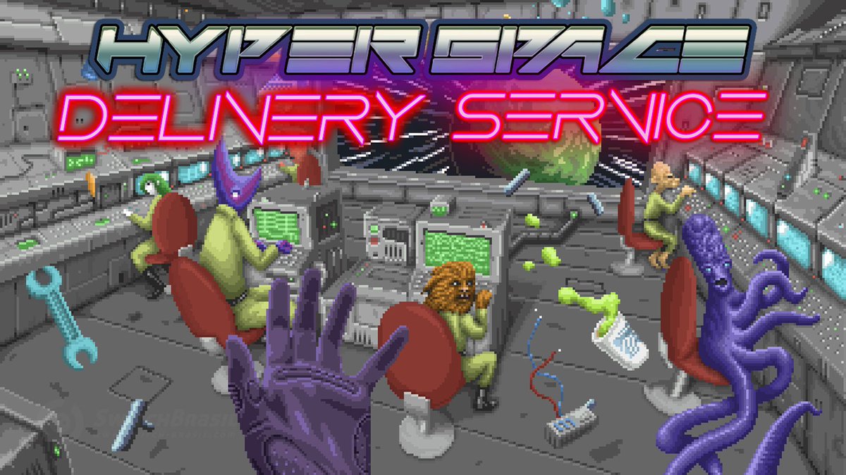 UnivNintendo's tweet photo. Jogo de ação e aventura Hyperspace Delivery Service ganhará versão para o Switch em março
🔹 https://t.co/GDFo6F45FY
#HyperspaceDeliveryService #Indie #News #Nintendo #NintendoSwitch https://t.co/0PG3WhZWdY
