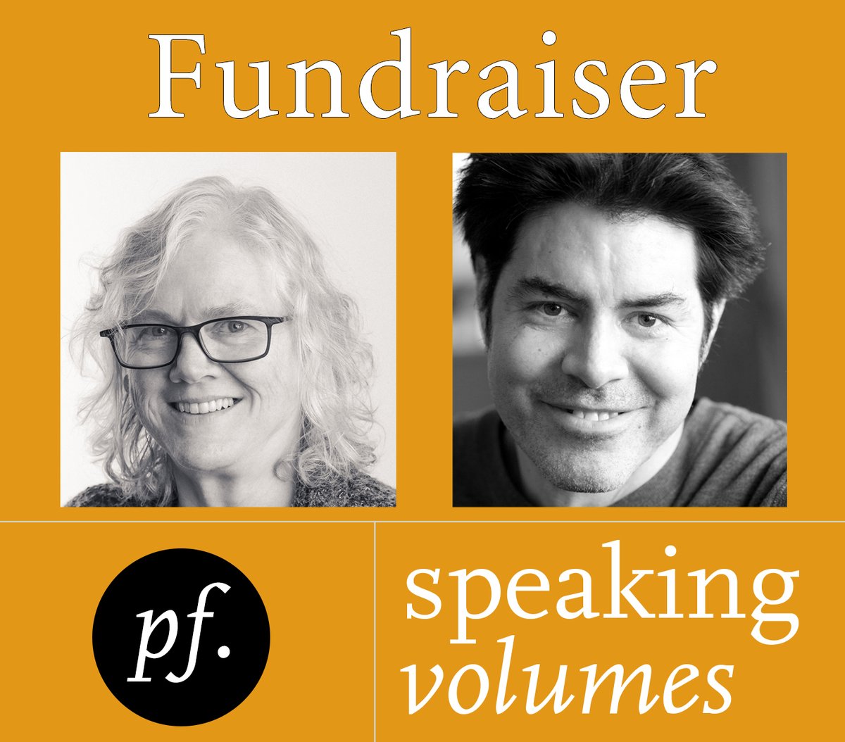 Tickets for Speaking Volumes are on sale! It's going to be a great night of readings (did we mention we have Catherine Hunter AND Garry Thomas Morse reading this year?!), food, hatchet throwing, prizes &amp; more! 

prairiefire.ca/shop/2020-spea…

#SpeakingVolumes #fundraiser #CanLit
