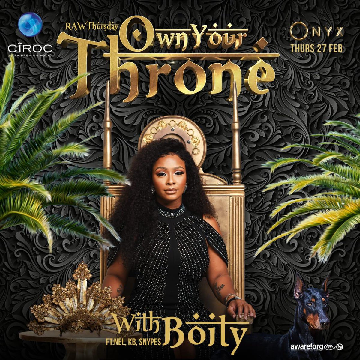 Onyx_Sandton's tweet photo. #OwnYourThrone With The Queen Herself @Boity ๐
๐ #RAWThursday https://t.co/05DXe6tTYL