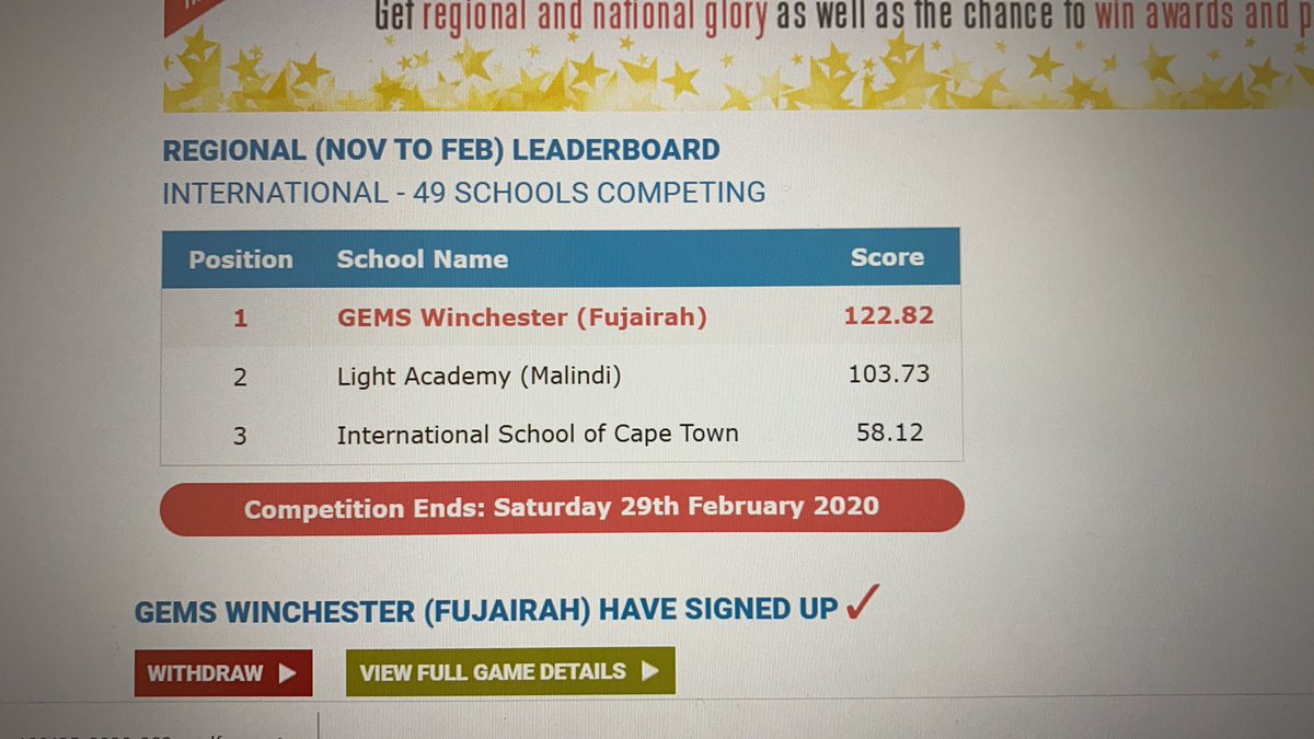 Jamesmcaleese5's tweet photo. @GCSEPod Excited to be joining @GCSEPod at GESS on Wednesday. Also very proud that within two weeks of launching GCSEPod at school we have claimed the top spot so far. https://t.co/68jHAGkIhW
