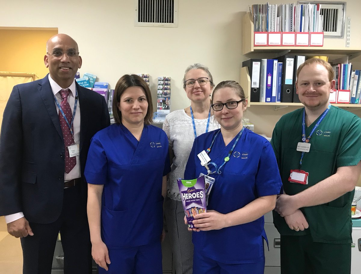 AneurinBevanUHB's tweet photo. Today's Winter Heroes are Dorota Bowen &amp; the inpatient Diabetes Specialist Team at Nevill Hall Hospital. "Dorota has decorated the hospital to promote diabetes awareness &amp; insulin safety. And the team work hard visiting all patients with Diabetes in the hospital." #BeAWinterHero https://t.co/XEIYy4mnI7