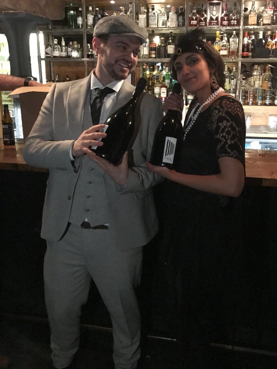 Well done to Lidia and Cristian for being the best dressed at our 20s Flappers &amp; Old School Gangsters party last night. Also, to John for the best shot.
#topteam #staffparty #lovemyjob