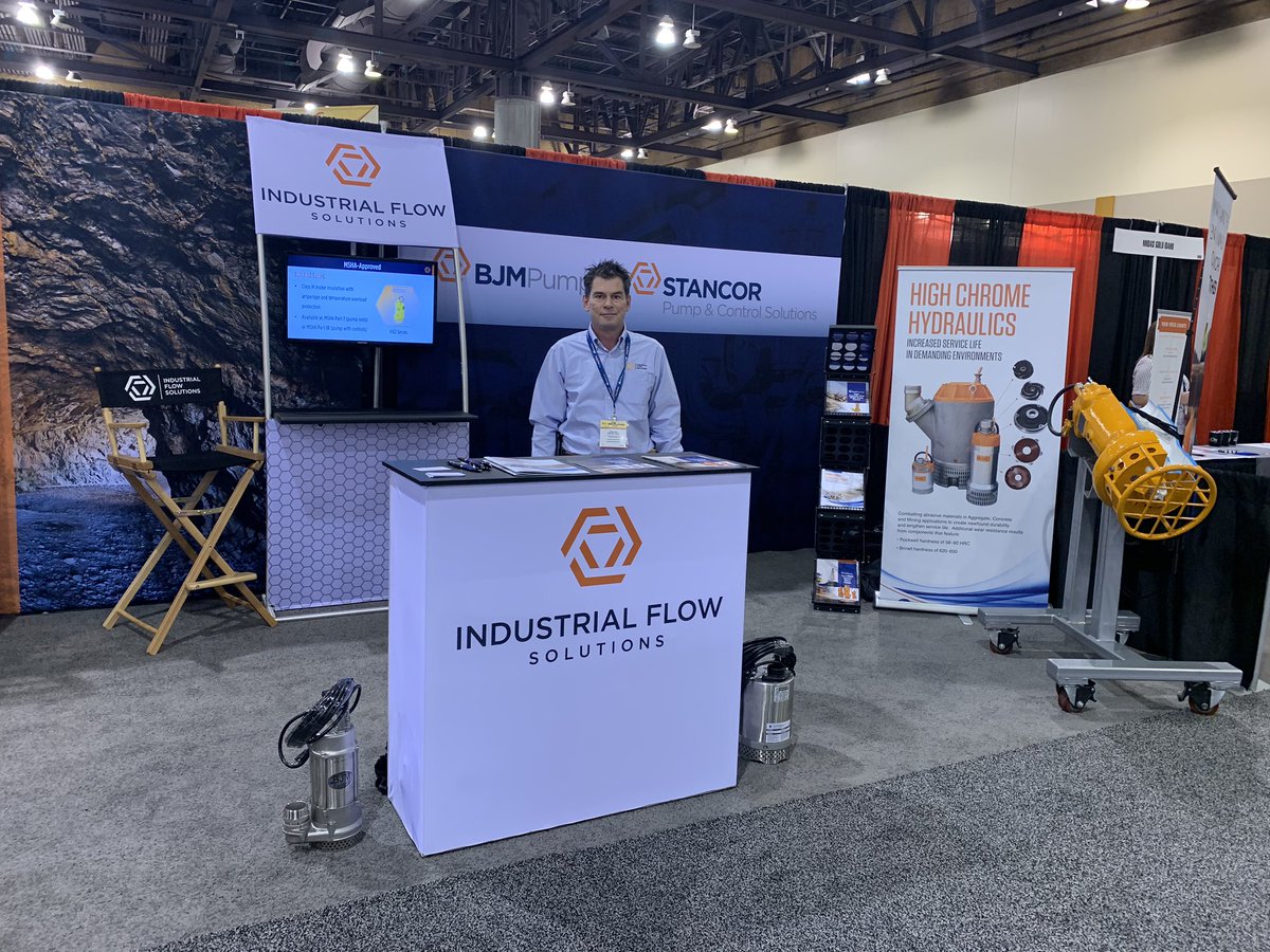 CharliKMatthews's tweet image. #MineXchange2020 Have you seen Industrial Flow Solutions? Lots of #pumptalk here!