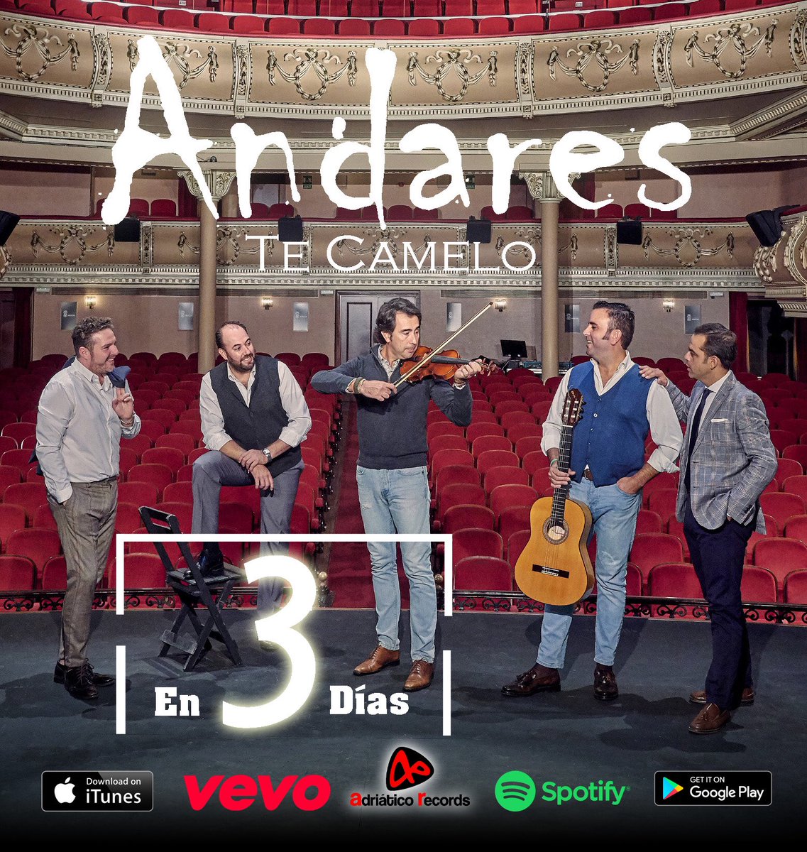 Esta pasando .. que quedan 3 días para que podáis escuchar nuestro nuevo Single!!