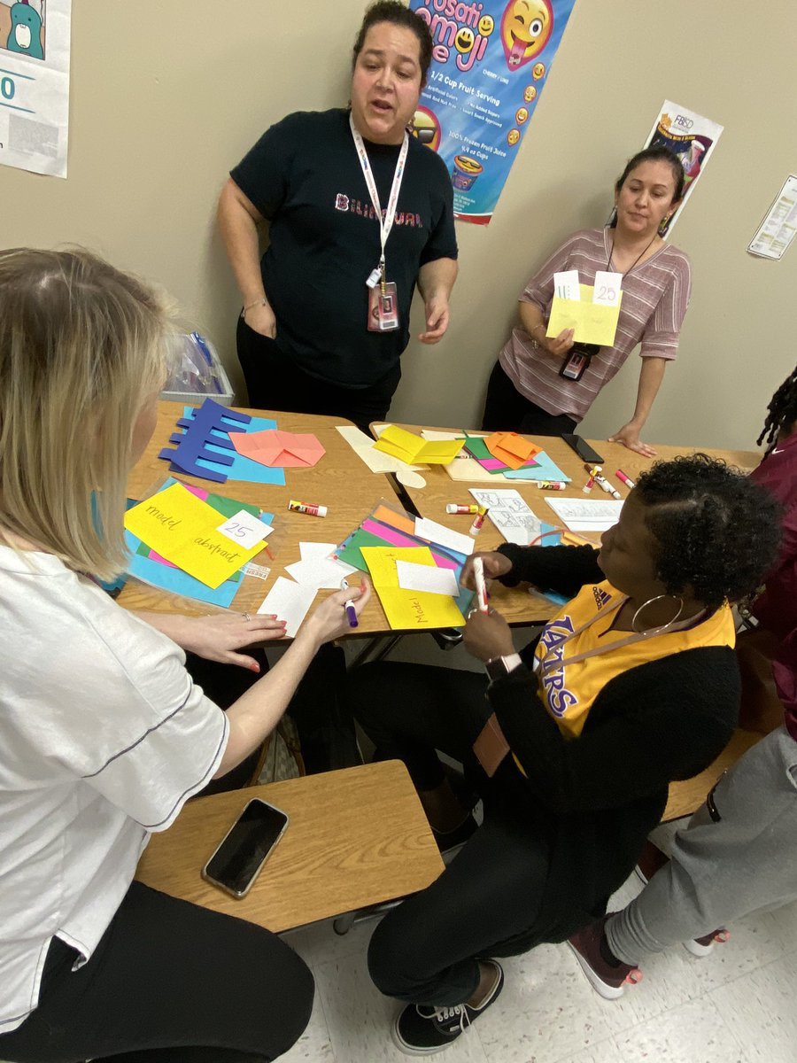 RMEELC's tweet photo. @_earlyliteracy ELCโs teachers are engaged in make and take learning stations that involves play and learning! https://t.co/UOwQaZH1kr