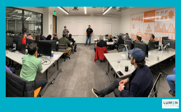 LumenInsure's tweet image. Last week’s @InsureTechATX meetup was great with @hippo_insurance who discussed “Claims the Hippo Way” 🦛 🦄 🔥 🖊 Thanks to @Galvanize_ATX for hosting us 👍🏼
.
.
#insurance #insuretech #insurance #tech #technology #startup #startups #Austin #ATX #austinstartups