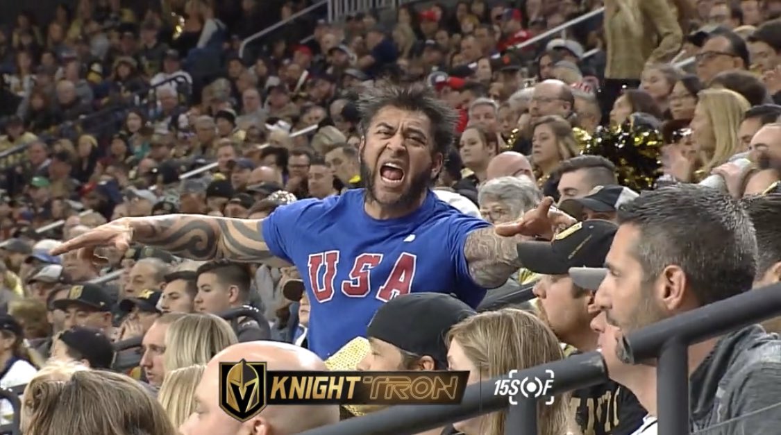 VGKWolverine's tweet photo. Amazing to be in the presence of the 1980 US Olympic Hockey Team this weekend! #miracleonice #usahockey #usa #vegasborn #15sof https://t.co/8cPnf1s6Es