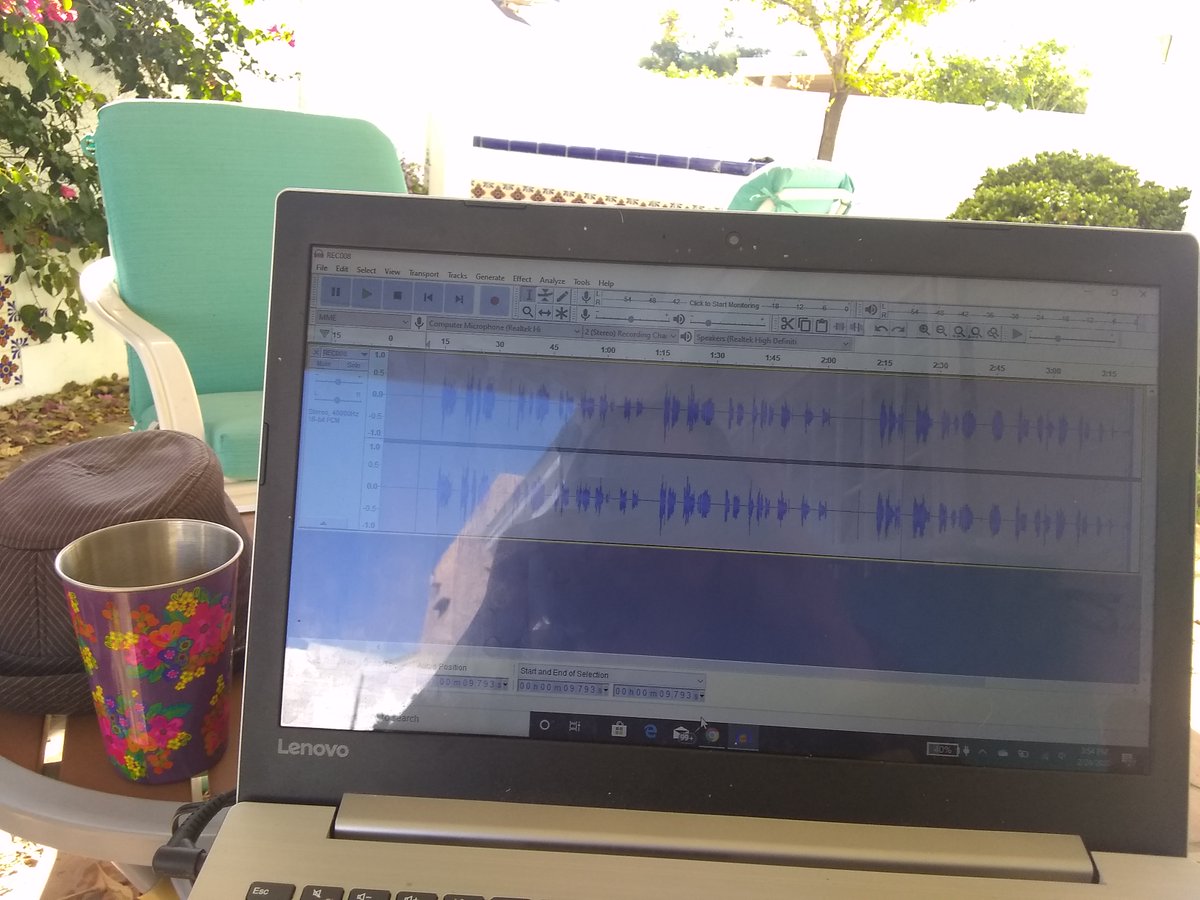 WordWonkPod's tweet image. It's a beautiful day for editing audio!

You can't tell by just the wav file, but this is a really creepy one 😅😱

Getting so excited for the launch next month!!!

#podcast #editaudio #podcastediting #WonkyWords