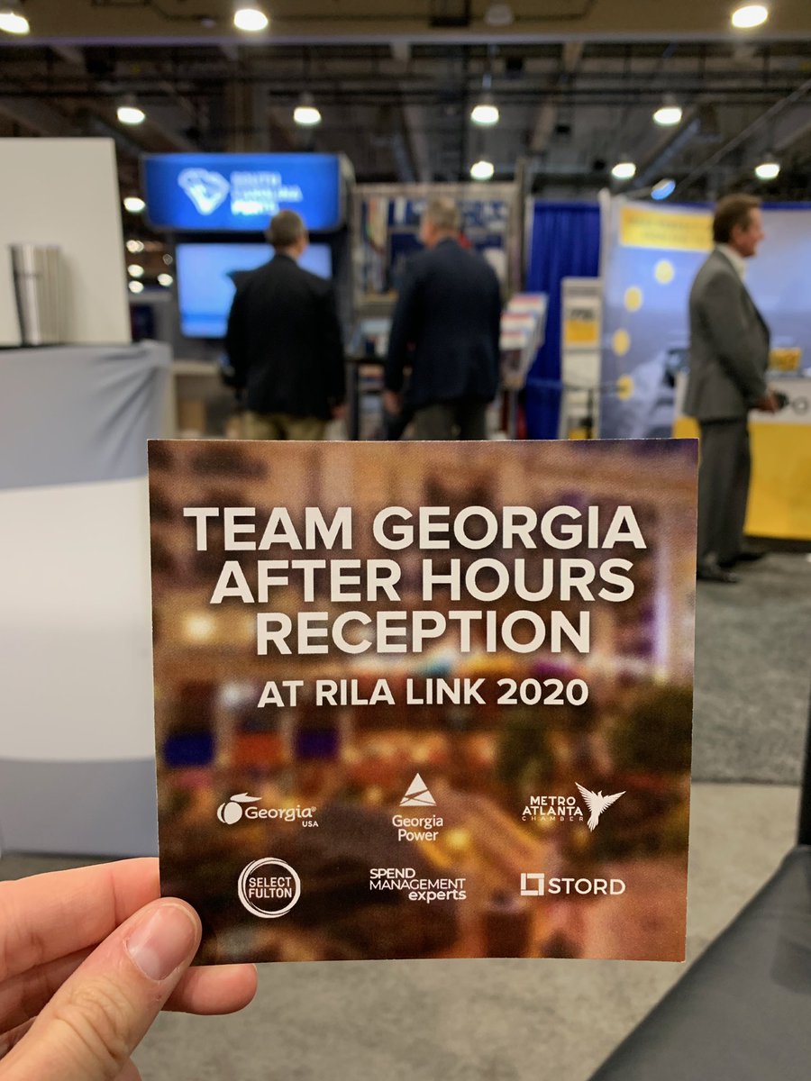 #RILALINK attendees! Join our team for our drinks and appetizers in Zeppole Restaurant at 6:15! 

#teamgeorgia #RILA2020