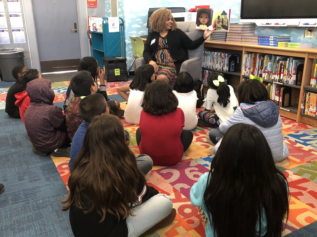 Our guest reader <a href="/Taylormade_1224/">Marshella</a>  is reading <a href="/MatthewACherry/">Matthew A. Cherry</a> book Hair Love! Come join us every Monday &amp; Friday from 3:00 - 3:30pm! #readingcommunity #readingisfun #readersareleaders #GoWildcats🐾 <a href="/Williams_BCSD/">Williams Elementary BCSD🐾</a>