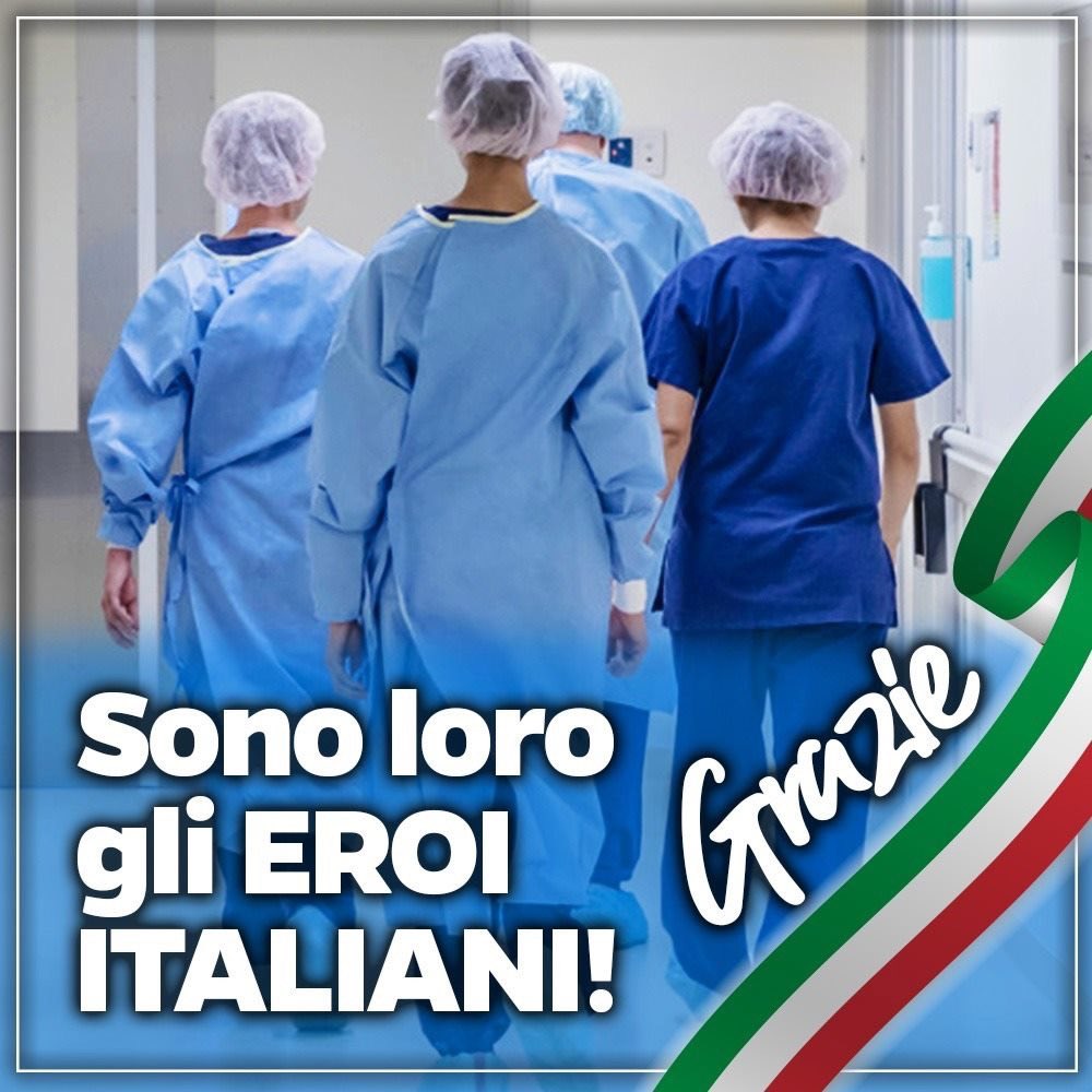 Matteo Salvini on Twitter: "Onore ai nostri Eroi Italiani, medici ...