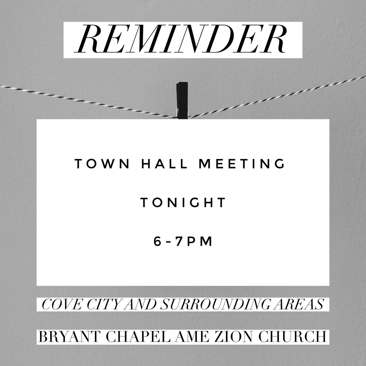 Join Us Tonight, February 24