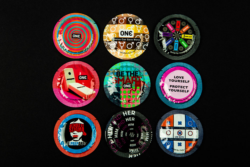 wolfsonian's tweet photo. Help #Miami make history of HIV! This Wednesday, 1–3pm @HistoryMiami, join @aigamiami + @HealthyFla for a #Getting2ZeroMIA pop-up exhibition ft. HIV/AIDS awareness artwork from our #PosterFest2019 design challenge → https://t.co/WT7tCRgz0z https://t.co/2GgqWQDh1g
