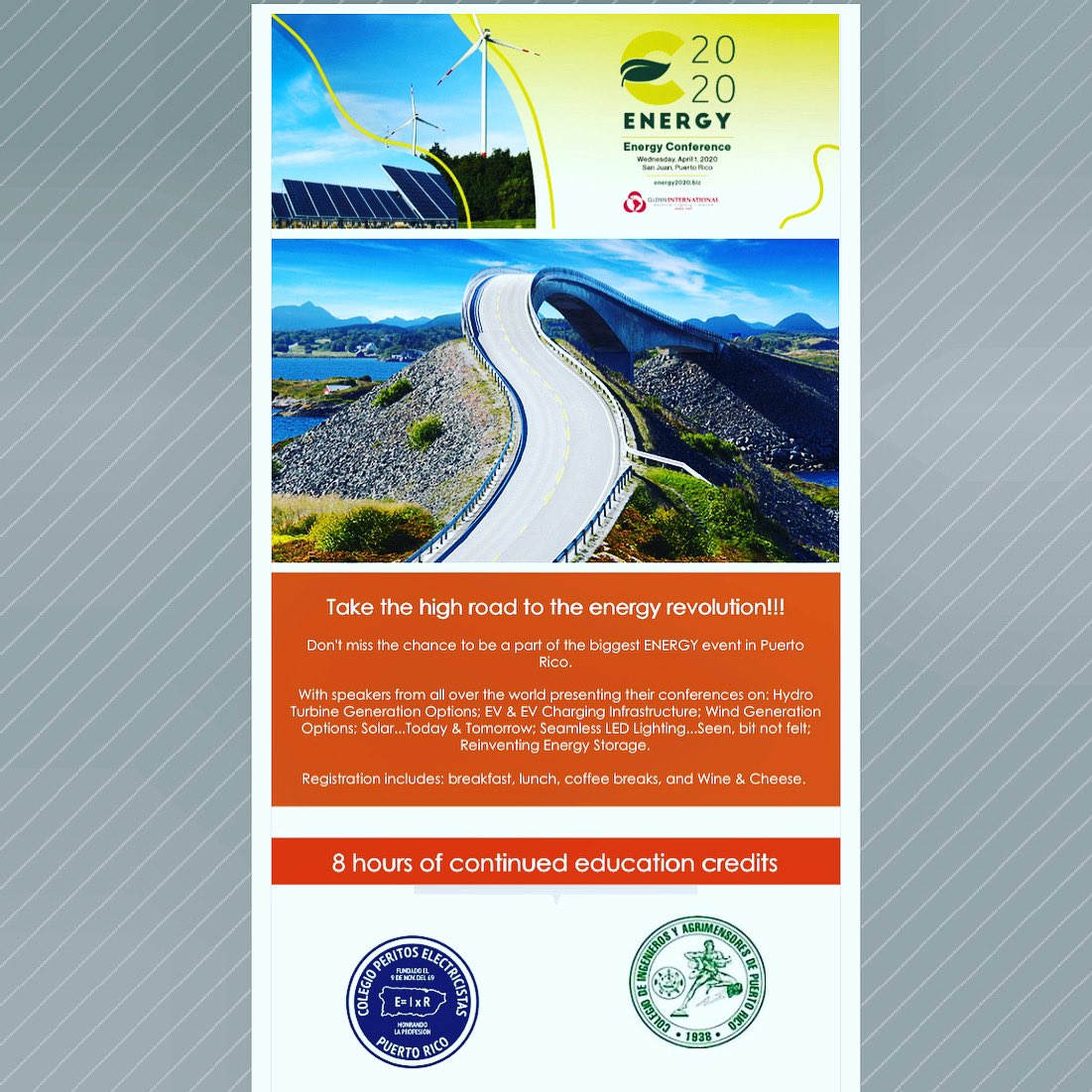 Take the high #road to the #energy #revolution energy2020.biz #renewableenergy #solarenergy #hydro #wind #ev #evcharger #electriccars #electricvehicles #lighting #ledlights #led #technology #energy #renewable #kilowatt #storage #battery #infrastructure #lightingdesign
