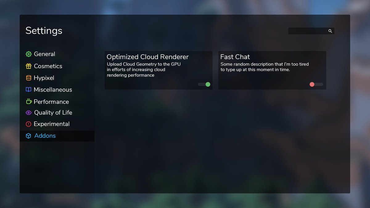 HyperiumClient's tweet photo. We've made some changes since yesterday, also now previewing how our toggles would theoretically look.

Let us know of any feedback you may have, thank you for the support yesterday. https://t.co/h08759HEUI