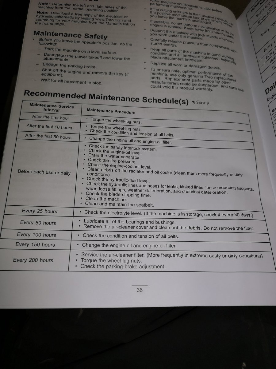 Another awful day outside ☔ so a day of servicing our old machines and planning a maintenance schedule for all the others 🗒 🗓 #greenkeeping #maintenance #golfcoursemachinery