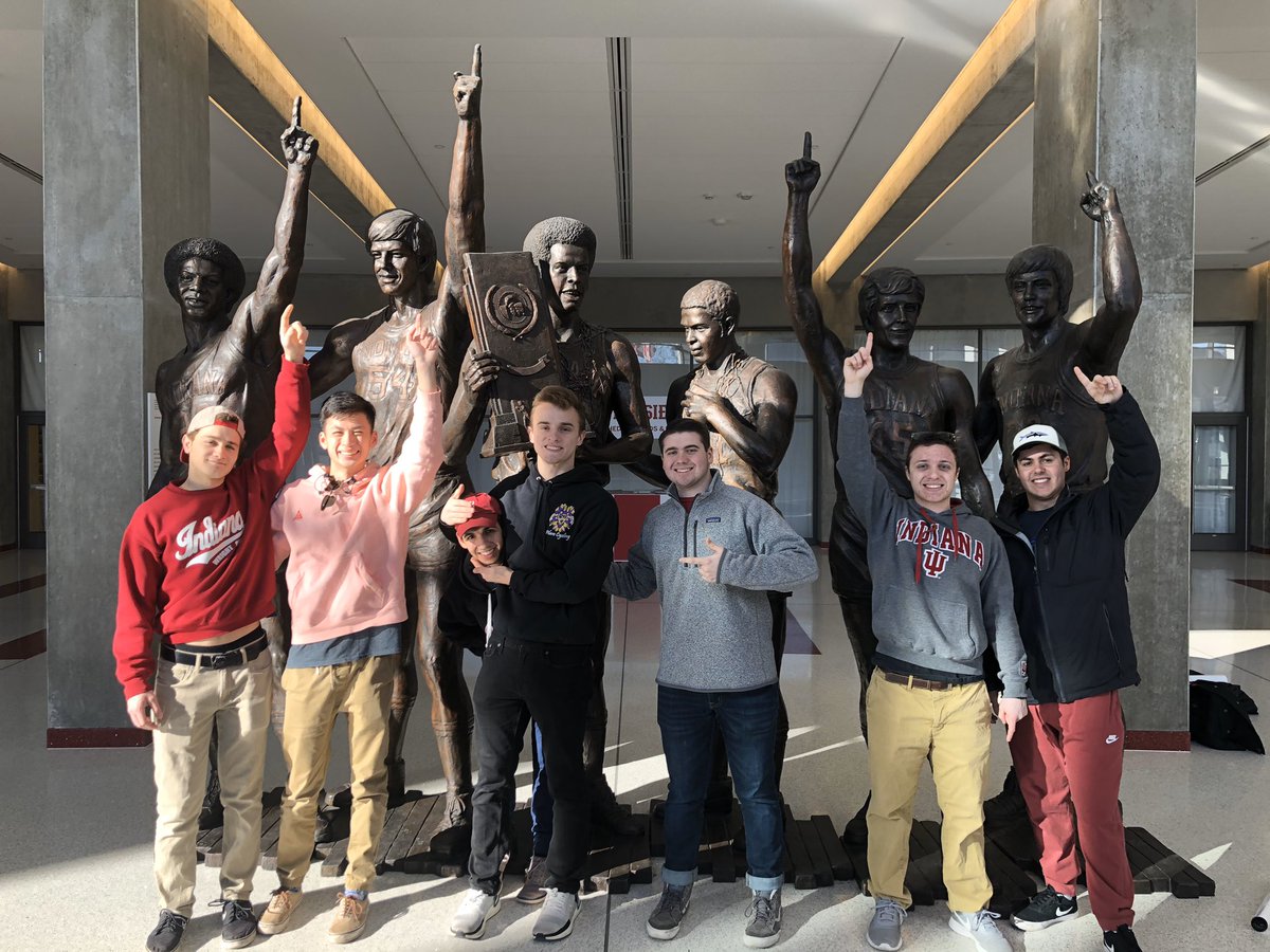 This past Friday a couple of brothers took a tour of Memorial Stadium, the home of IU football. Go Hoosiers!❤️🤍
