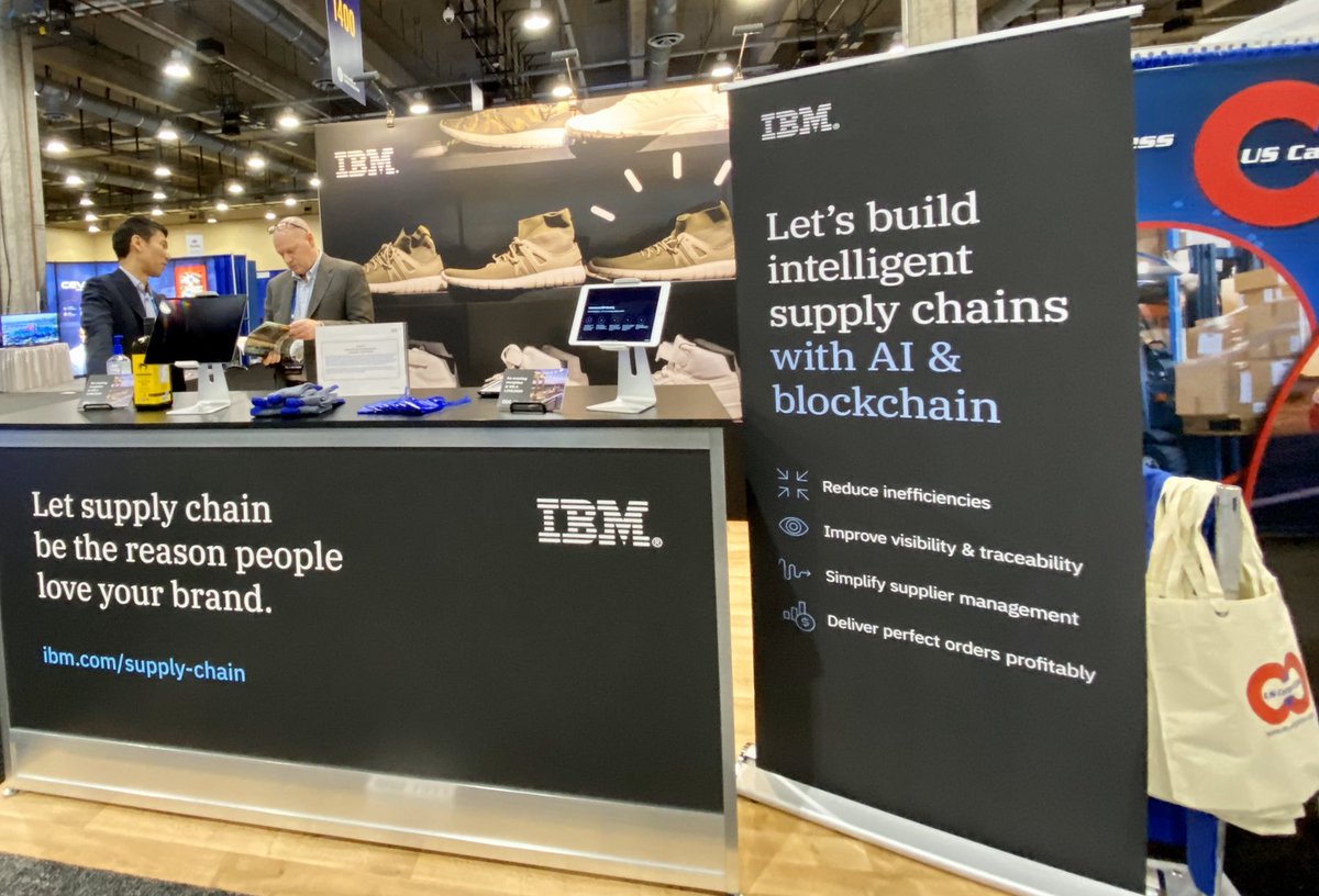At #RILALINK this week? Stop by the #IBM booth to explore #blockchain and #AI use cases for the supply chain! Booth #1317 @IBMSupplyChain